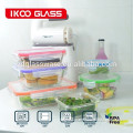 Pyrex 3-section food container